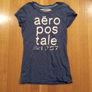 Y2K Aeropostale Graphic Juniors Tee Small